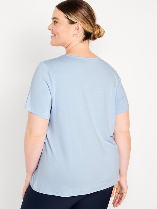 Image number 8 showing, Luxe V-Neck T-Shirt