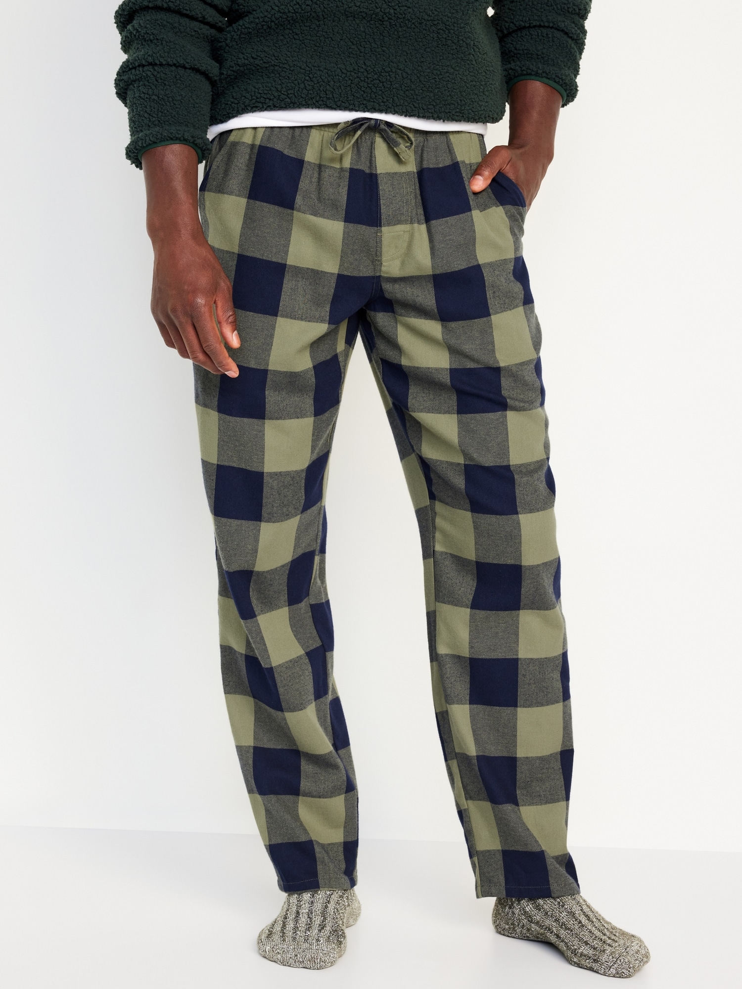 Old Navy Red Buffalo Flannel Pajama Pants for Women