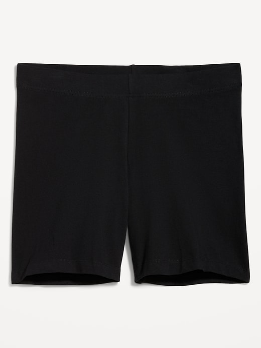 Image number 2 showing, High Waisted Jersey Bike Shorts for Women -- 6-Inch Inseam