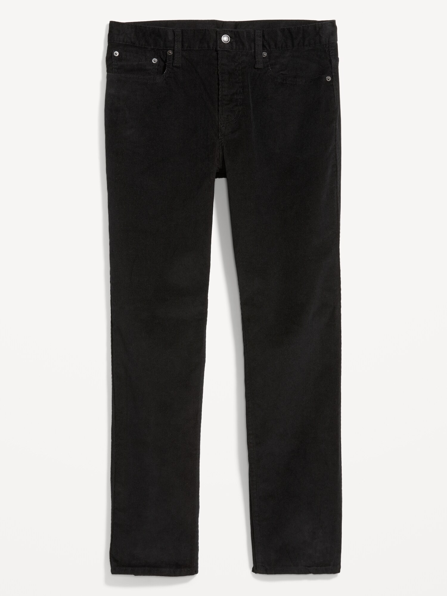 Straight Five-Pocket Corduroy Pants