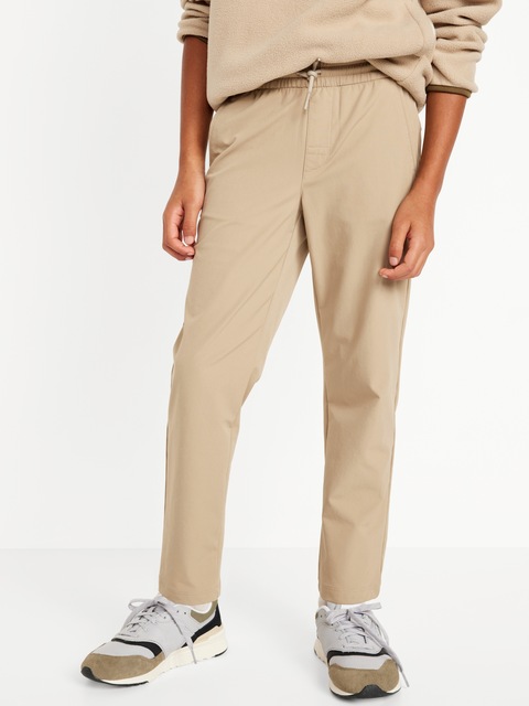Relaxed Pull-On Tech Taper Pants for Boys