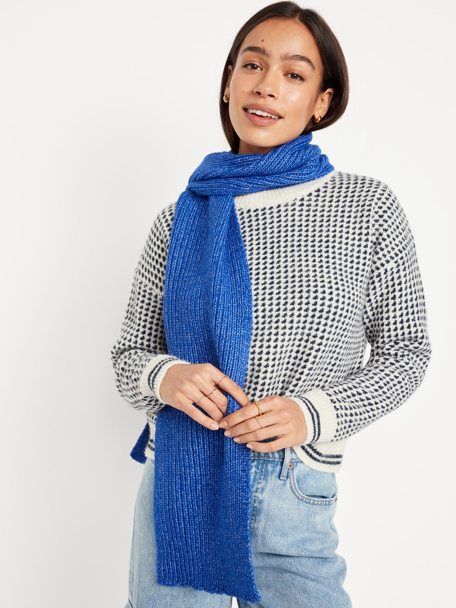 Rib-Knit Scarf for Women | Old Navy