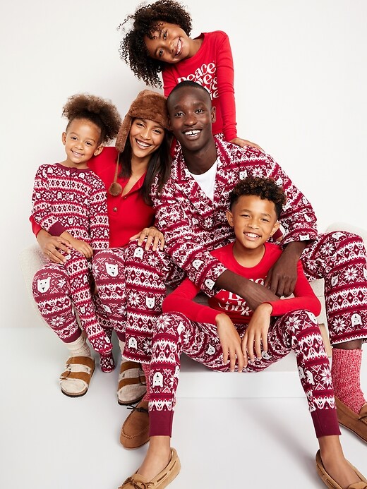 Matching Flannel Jogger Pajama Pants for Women