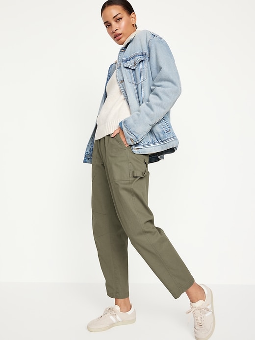 Image number 3 showing, High-Waisted Pulla Utility Pants