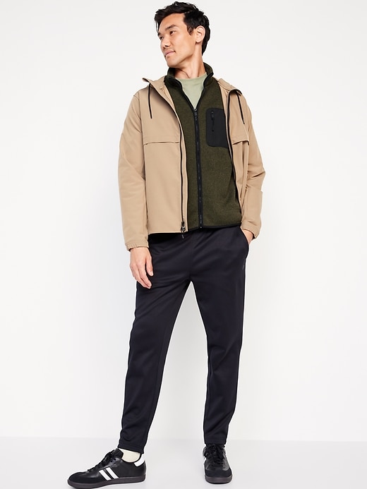 Image number 3 showing, Fleece-Knit Sherpa-Lined Zip Jacket