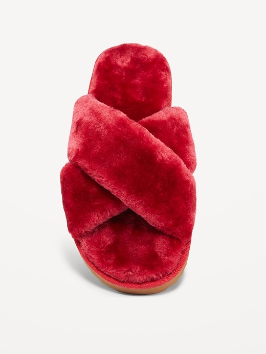 Image number 3 showing, Cozy Faux Fur Slide Slippers