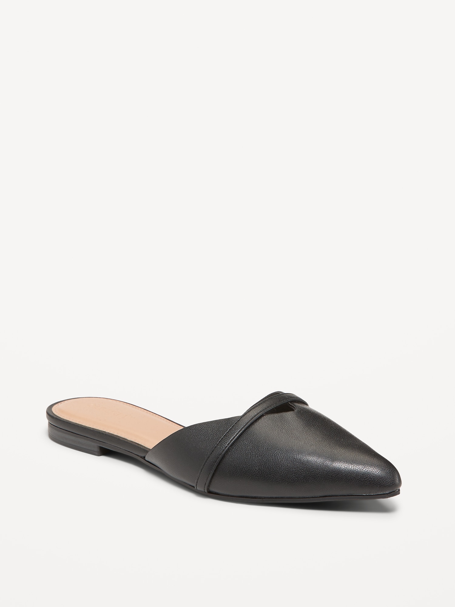 Pointed on sale mule shoes