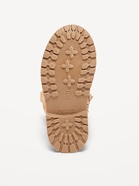 View large product image 4 of 4. Faux-Suede Quilted Side-Zip Boots for Toddler Girls