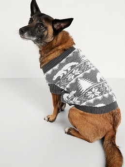 Navy 2025 dog sweater