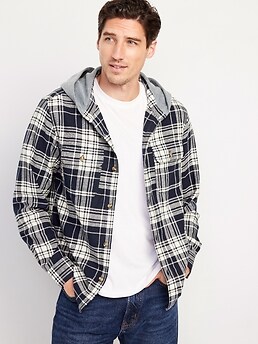 Hooded hotsell lumberjack shirt