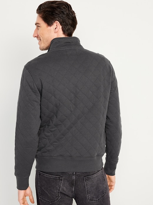 Image number 2 showing, Quilted  Quarter Zip