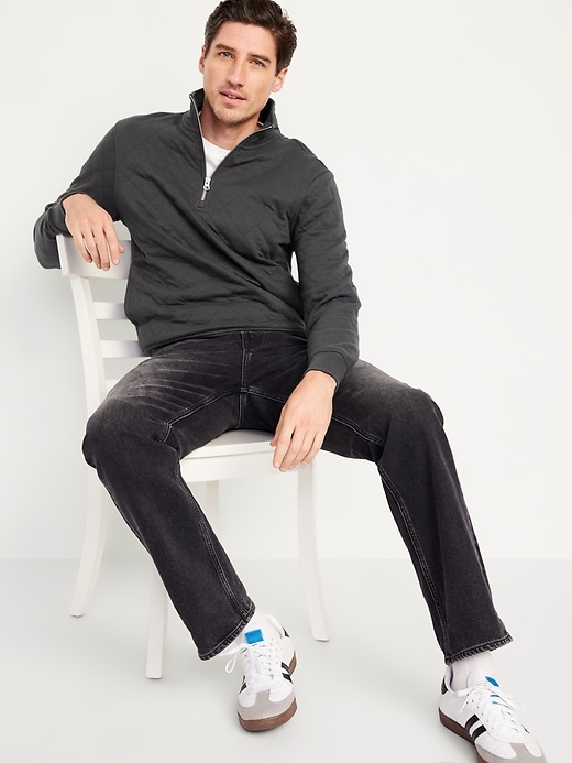 Image number 3 showing, Quilted  Quarter Zip
