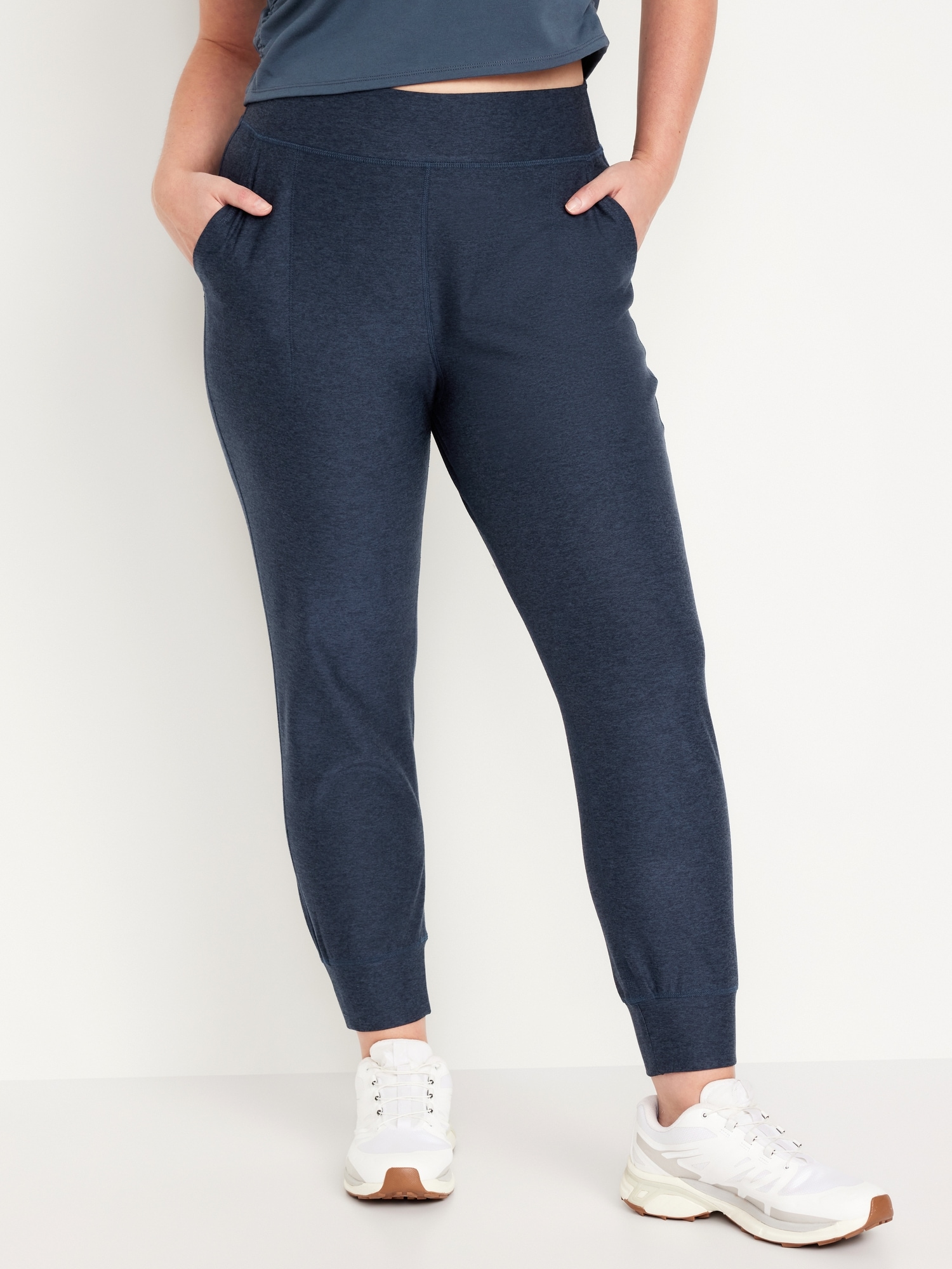 Leggings Depot Womens Relaxed fit Jogger Pants - Track Cuff Sweatpants with  Pockets, Jade, Large in Bahrain