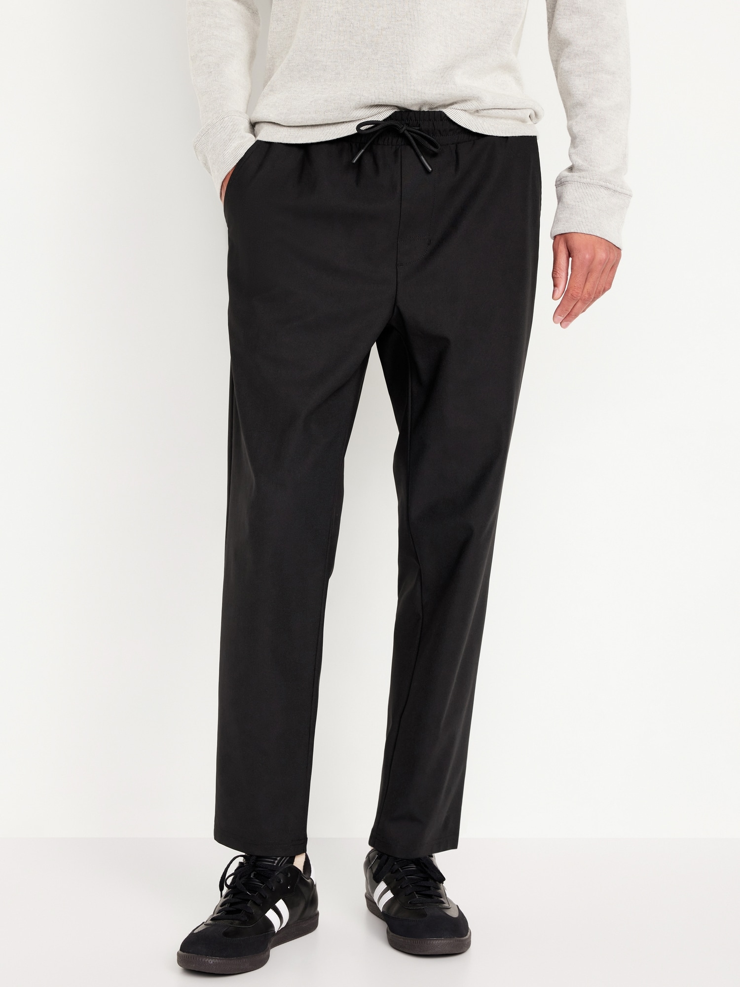 Straight Taper Tech Hybrid Pants for Men | Old Navy