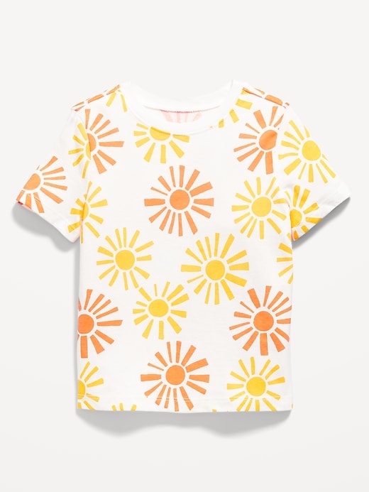 View large product image 1 of 1. Short-Sleeve Printed T-Shirt for Toddler Girls