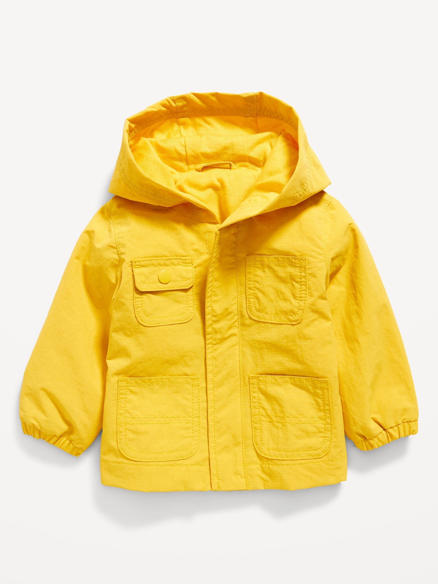 Old navy outlet yellow rain jacket