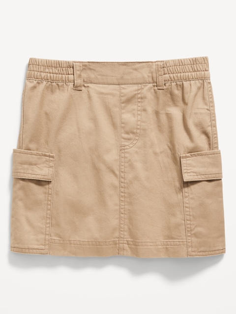 High-Waisted Cargo Skirt for Girls