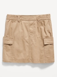 Image number 1 showing, High-Waisted Cargo Skirt for Girls