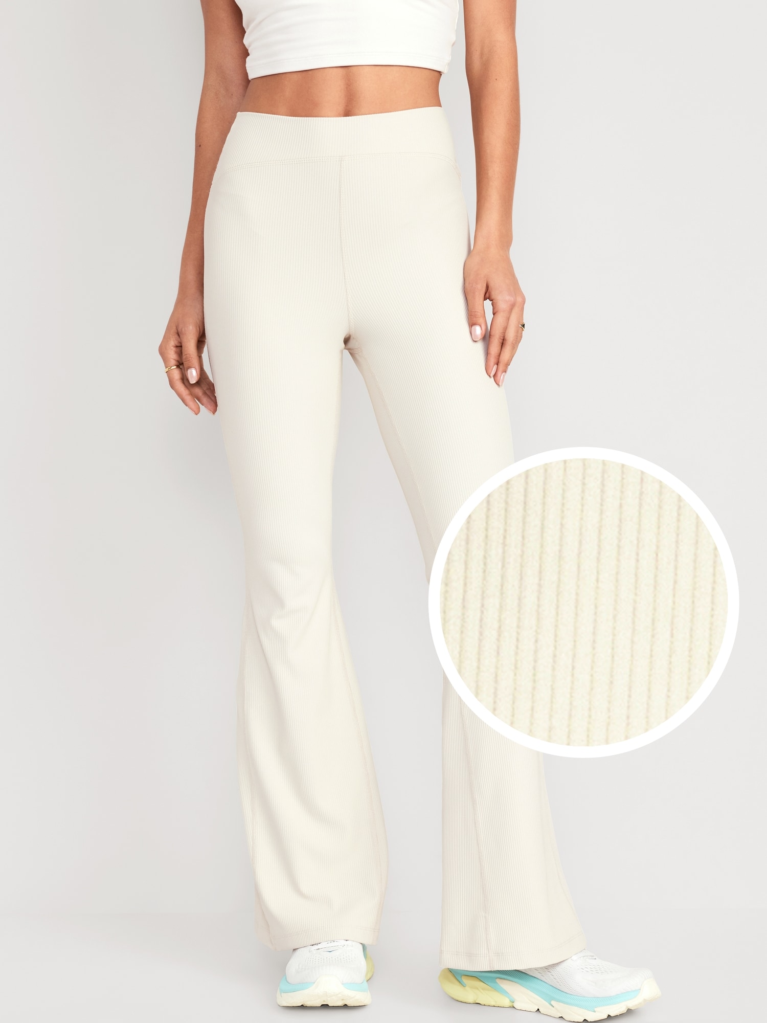 High-Waisted PowerSoft Rib-Knit … curated on LTK