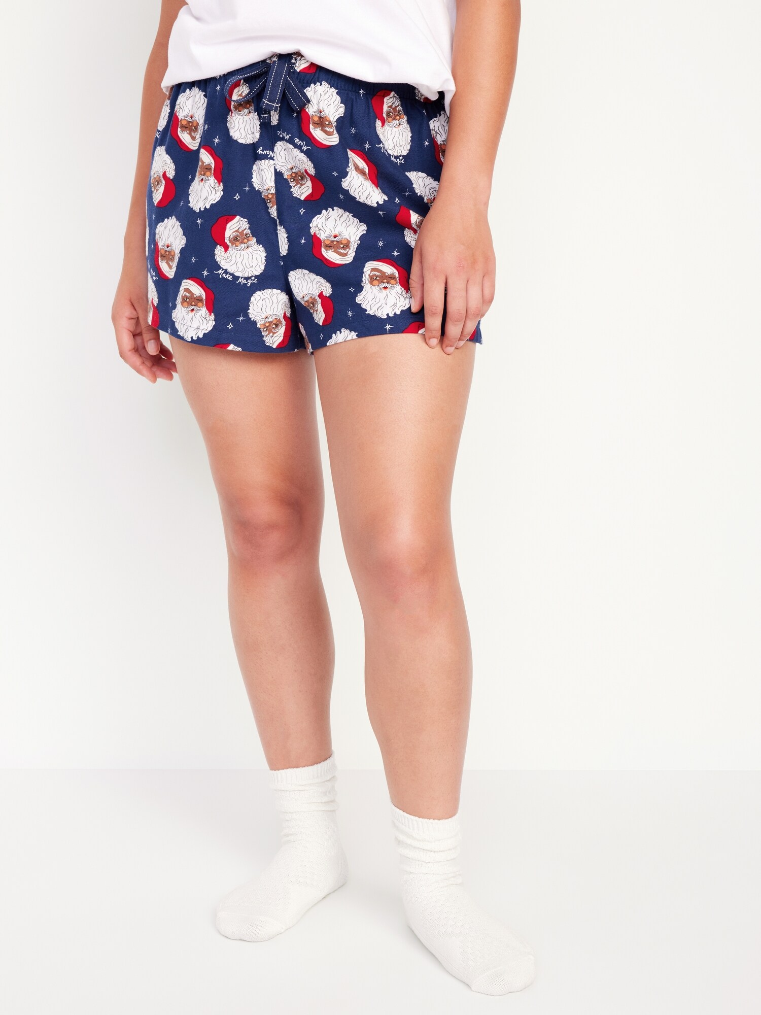 Matching Flannel Pajama Shorts 2.5inch inseam Old Navy