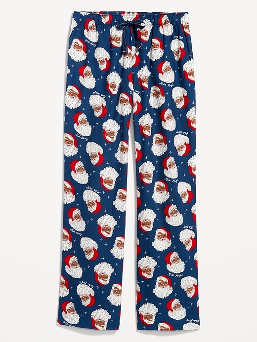 Image number 4 showing, Mid-Rise Flannel Pajama Pants