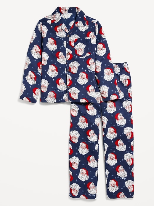 View large product image 2 of 4. Gender-Neutral Printed Pajama Set for Kids