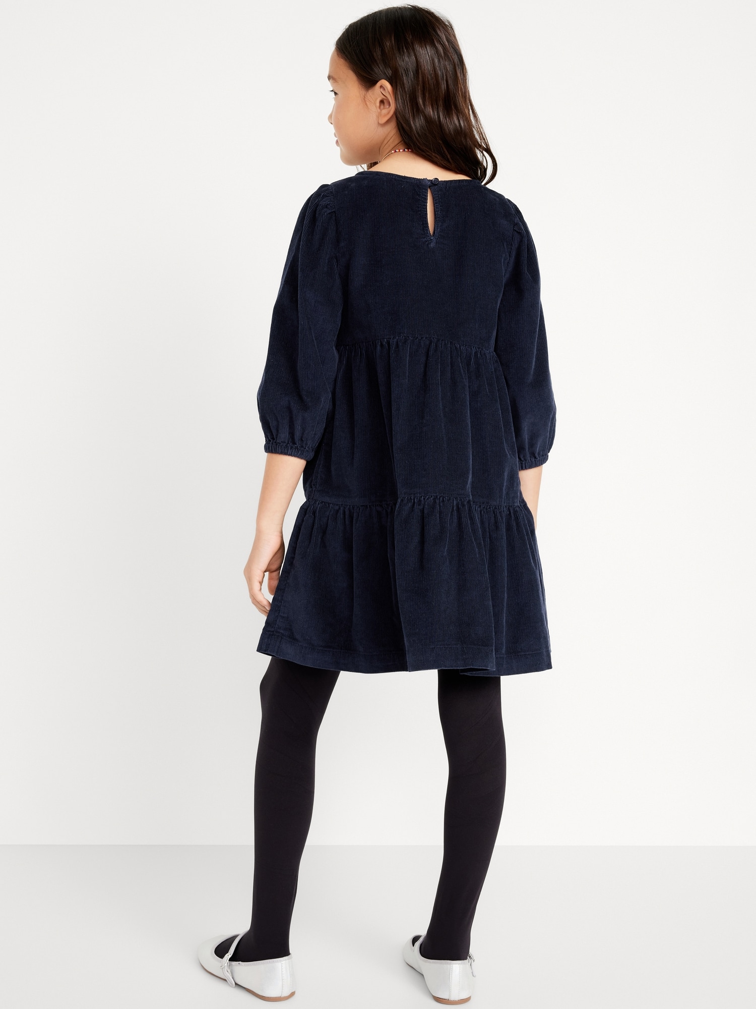 Corduroy smock shop dress