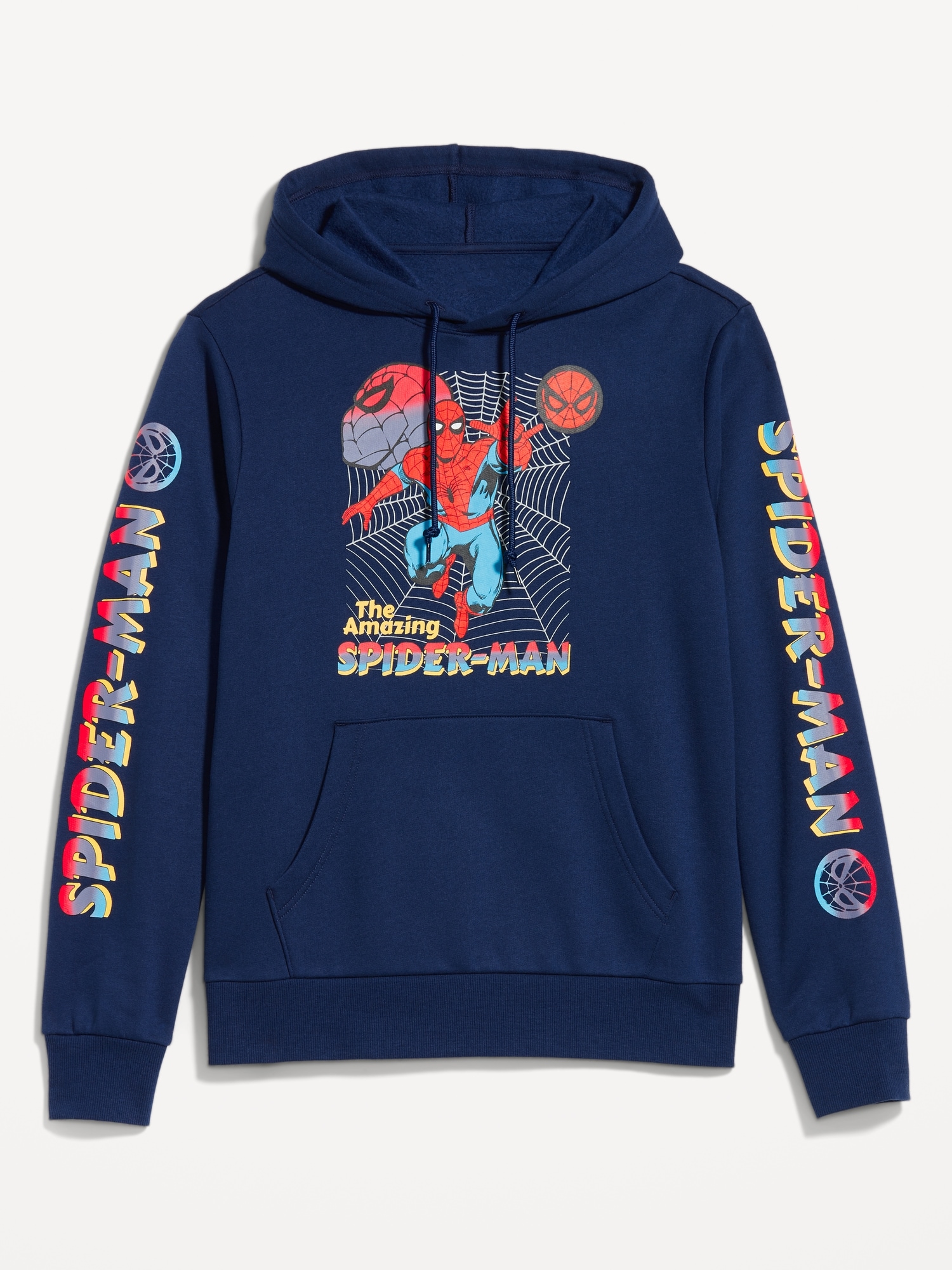 Marvel™ Spider-Man Gender-Neutral Pullover Hoodie for Adults | Old