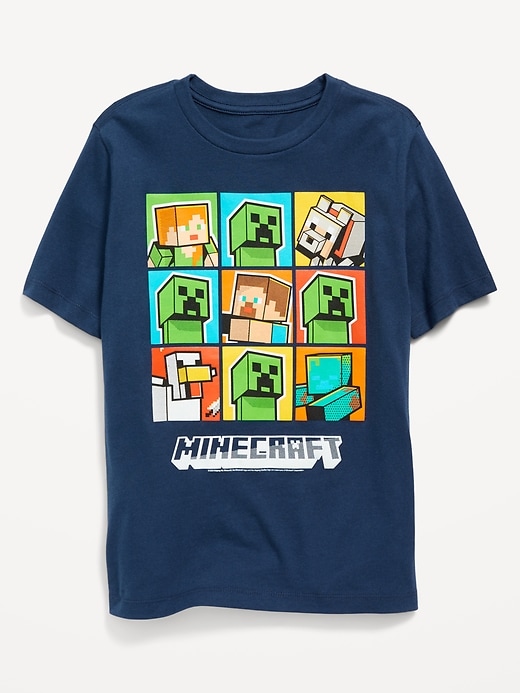 Voir une image plus grande du produit 1 de 2. T-shirt Minecraft™ unisexe pour Enfant