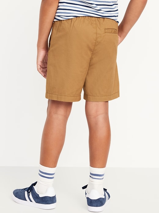 View large product image 2 of 4. Twill Non-Stretch Jogger Shorts for Boys Above Knee