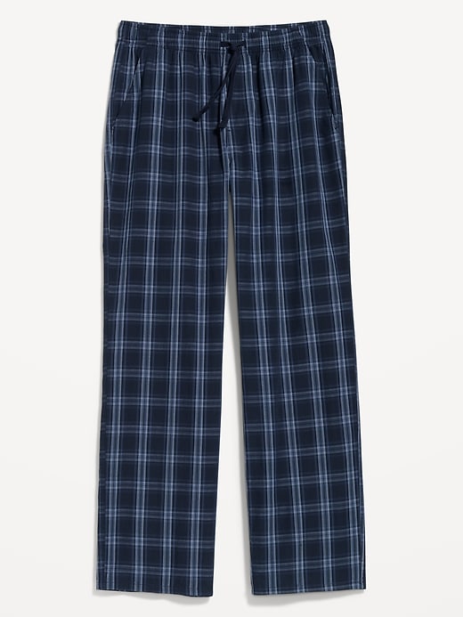 Image number 5 showing, Printed Poplin Pajama Pants