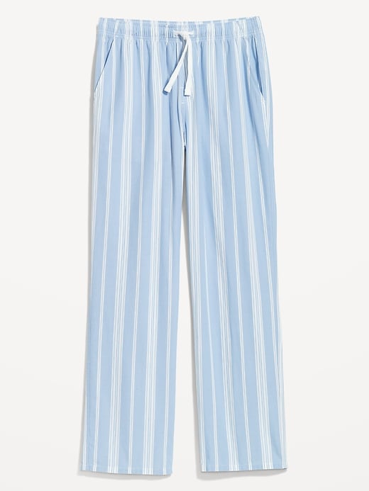 Image number 3 showing, Printed Poplin Pajama Pants