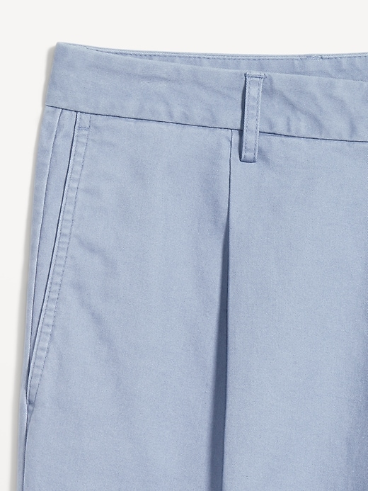 Image number 5 showing, Loose Taper Built-In Flex Pleated Ankle Chino