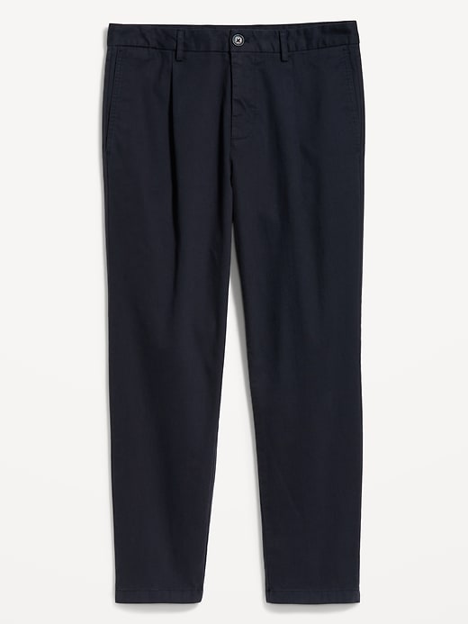 Image number 8 showing, Loose Taper Built-In Flex Pleated Ankle Chino