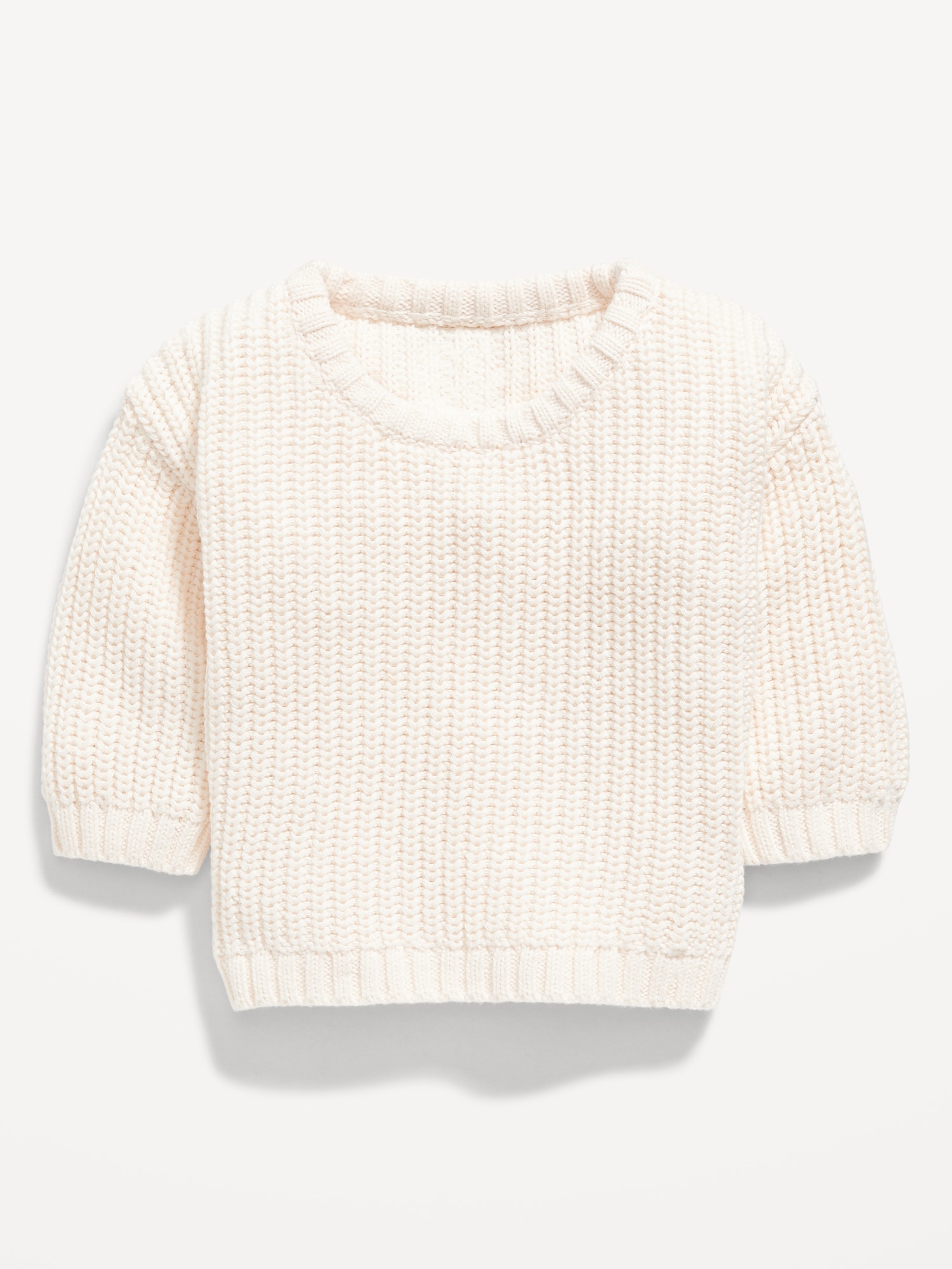 Unisex Organic-Cotton Pullover Sweater for Baby