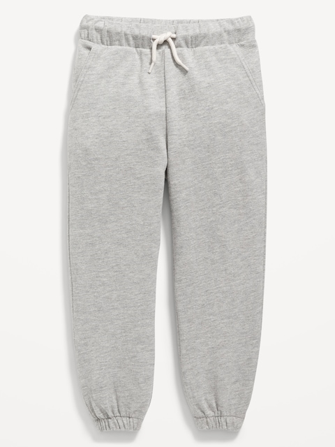 Cinched-Hem Jogger Sweatpants for Toddler Boys