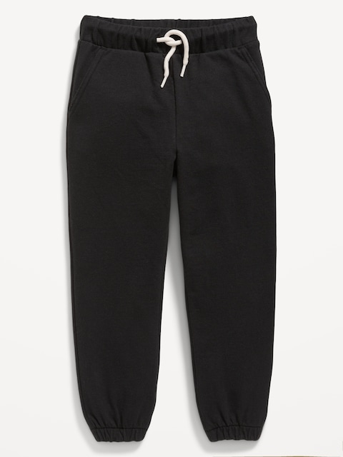 Cinched-Hem Jogger Sweatpants for Toddler Boys