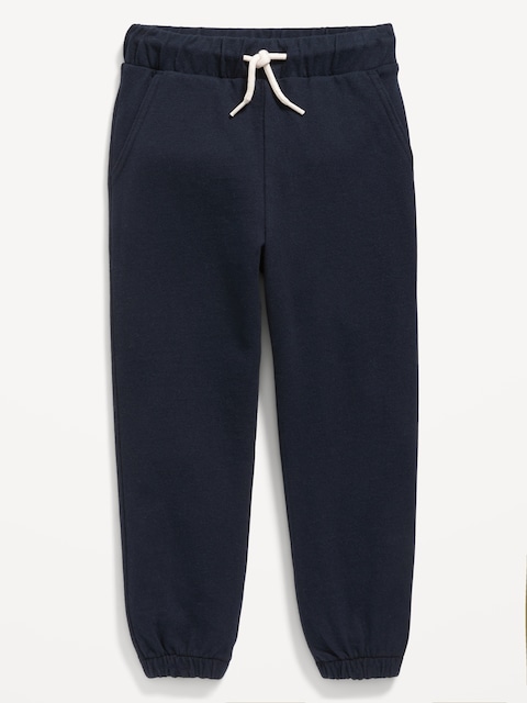 Cinched-Hem Jogger Sweatpants for Toddler Boys