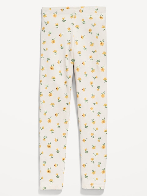 LEGGING PLEINE LONGUEUR À IMPRIMÉ AVEC ROBUSTESSE INTÉGRÉE POUR FILLE