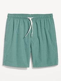 View large product image 3 of 3. Solid Swim Trunks -- 7-inch inseam