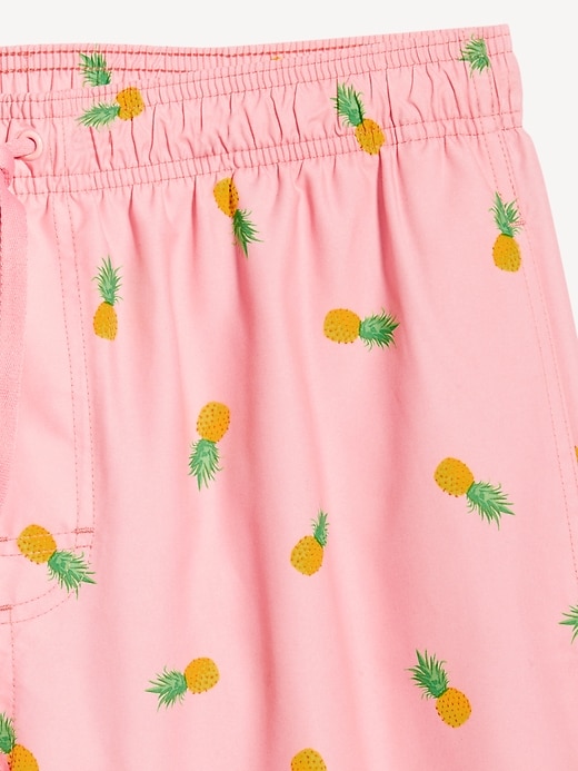 Image number 3 showing, Printed Swim Trunks -- 5-inch inseam