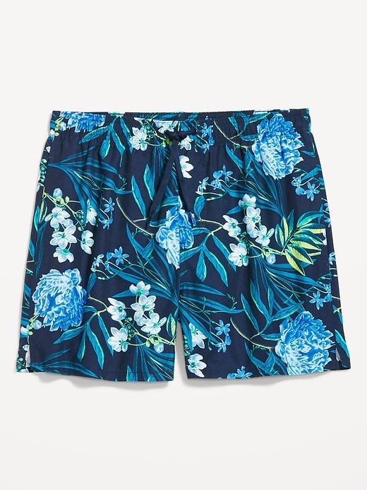 Summer Swim Trunks For Men Printed Loose Fit Tether Pockets Long Board  Shorts Mens With 5 Inch Length For Casual Beach Fashion From Manteau,  $15.11