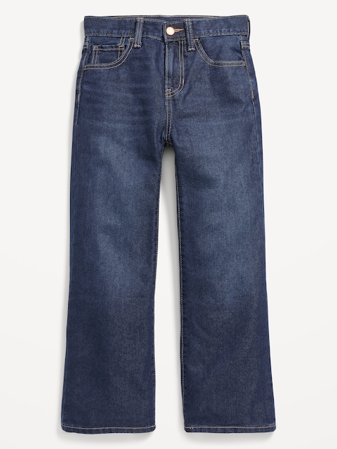 High-Waisted Baggy Wide-Leg Jeans for Girls