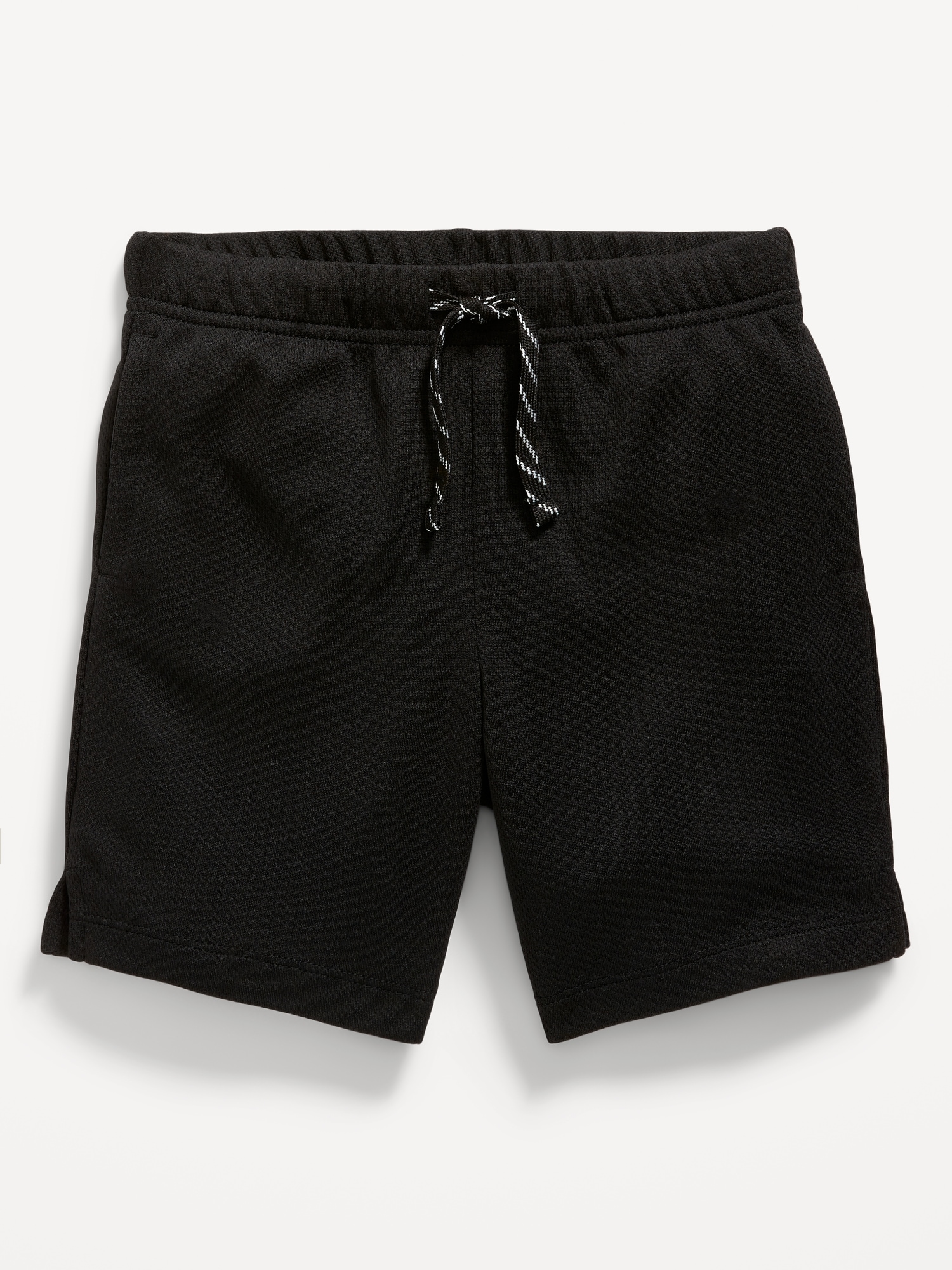 Functional-Drawstring Mesh Shorts for Toddler Boys