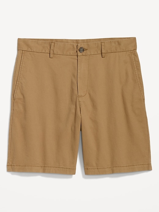 L'image numéro 3 présente Short chino étroit Première nécessité à Extensibilité intégrée pour Homme, entrejambe de 20 cm