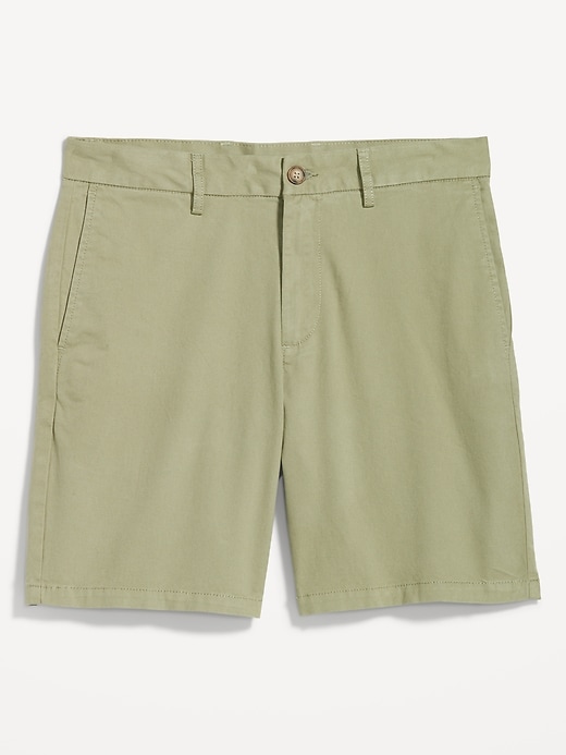 Image number 8 showing, Slim Built-In Flex Rotation Chino Shorts -- 8-inch inseam