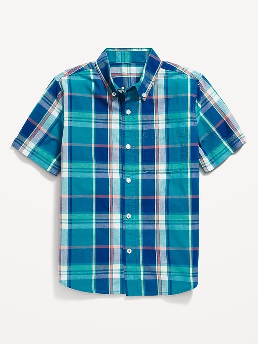 View large product image 1 of 1. Short-Sleeve Pocket Shirt for Boys