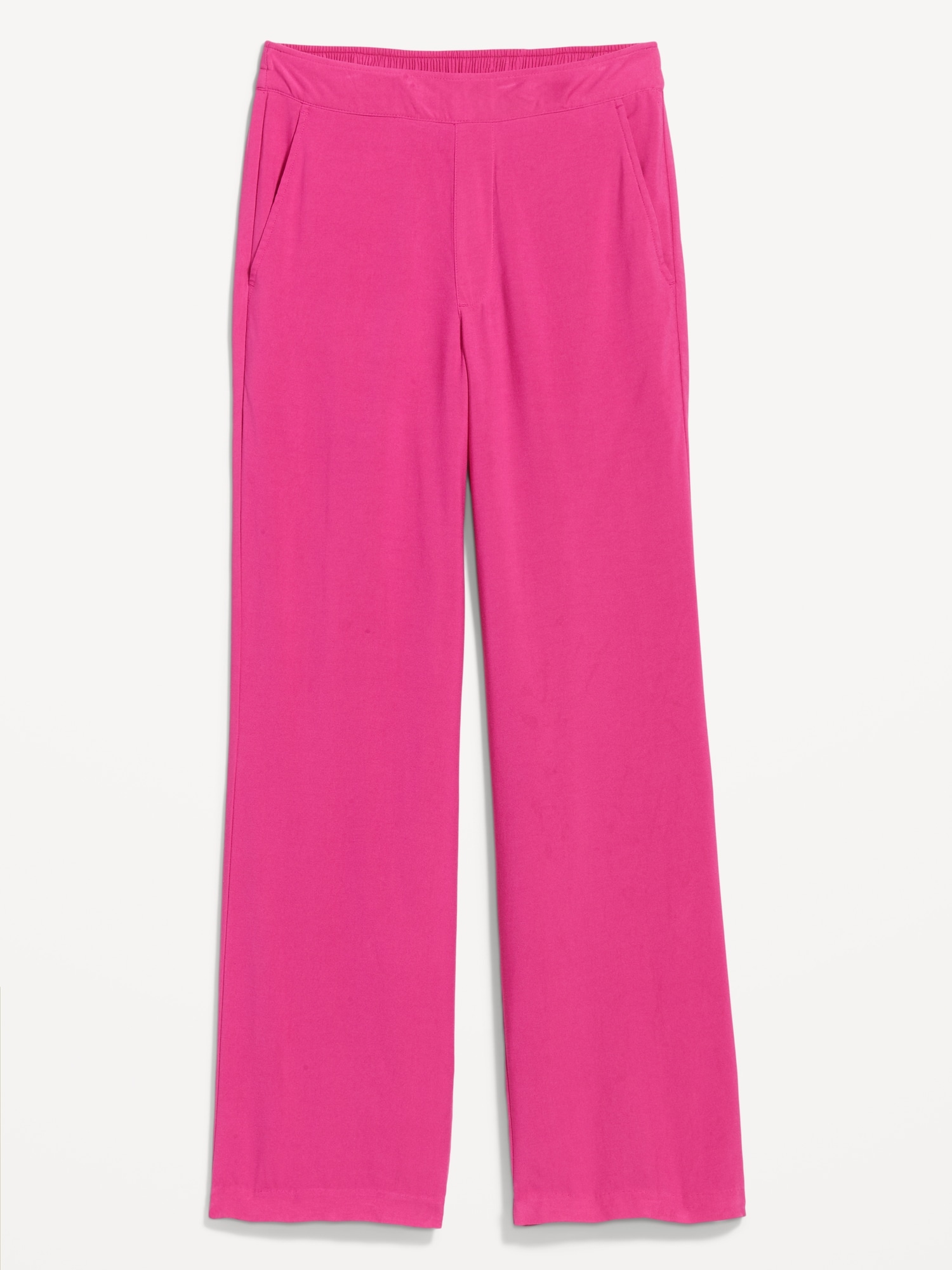 Old Navy Leggings Active High-Waisted Elevated Pink Tropical
