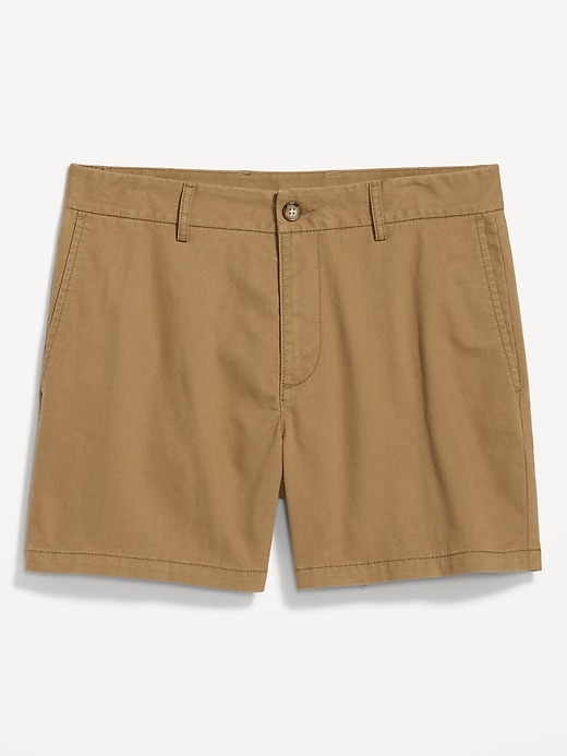 Image number 7 showing, Slim Built-In Flex Rotation Chino Shorts -- 5-inch inseam