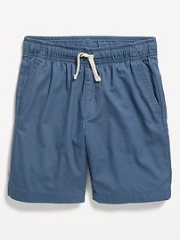 View large product image 4 of 4. Knee Length Twill Jogger Shorts for Boys